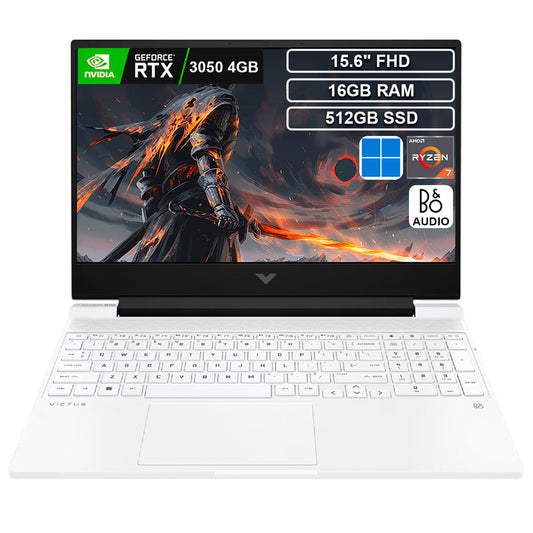 Portátil Gamer HP Victus Ryzen 7 5800H 16GB 512GB RTX3050