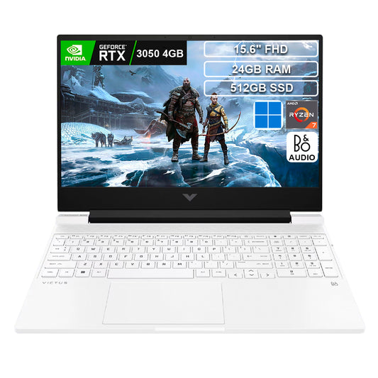 Portátil Gamer Hp Victus Ryzen 7 5800h 24gb 512gb Rtx3050