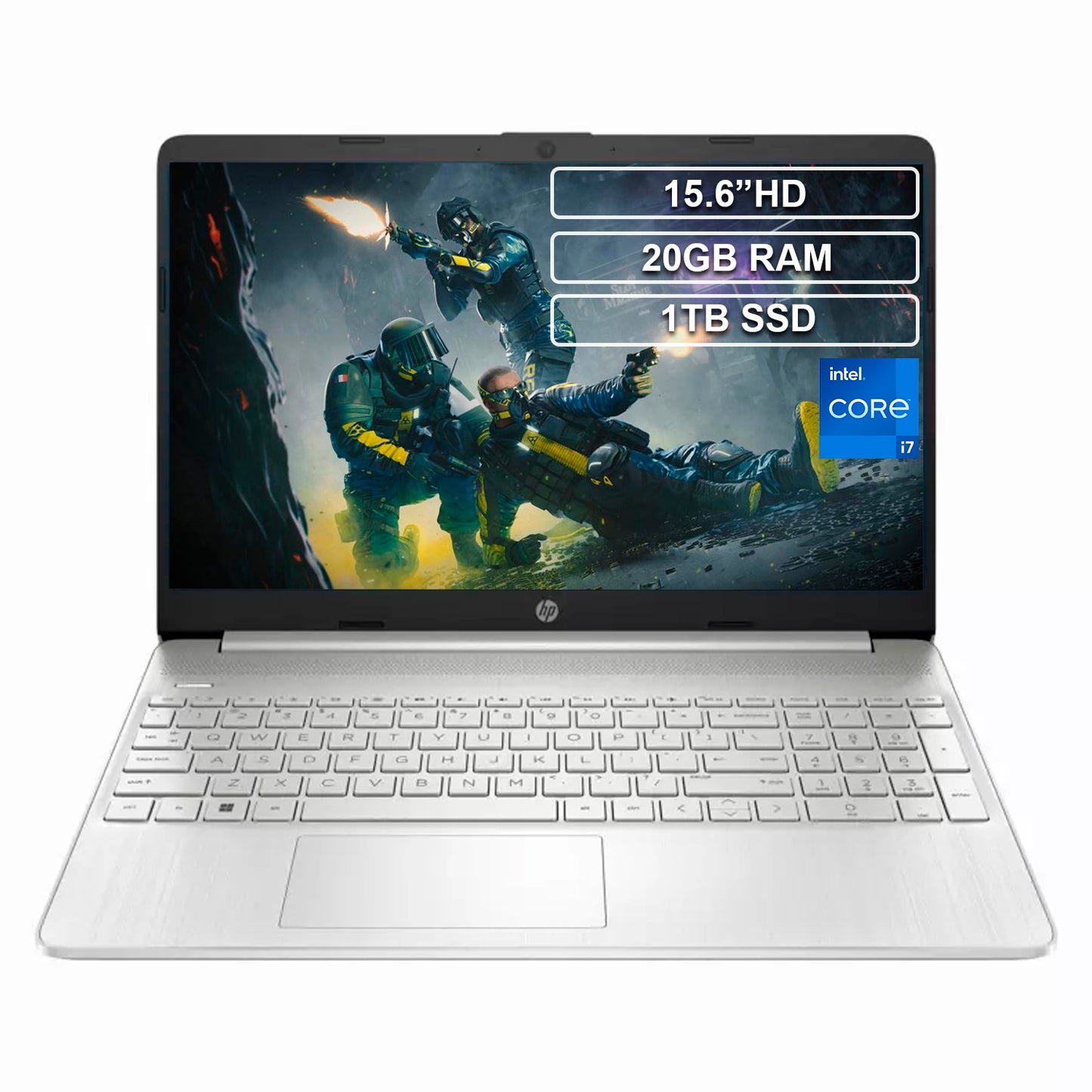 Portátil HP Intel Core i7 1255U 20GB 1TB HD 15.6 Win 11