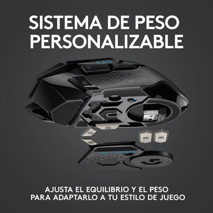 Mouse Gamer Inalámbrico Recargable Logitech G Ightspeed G502