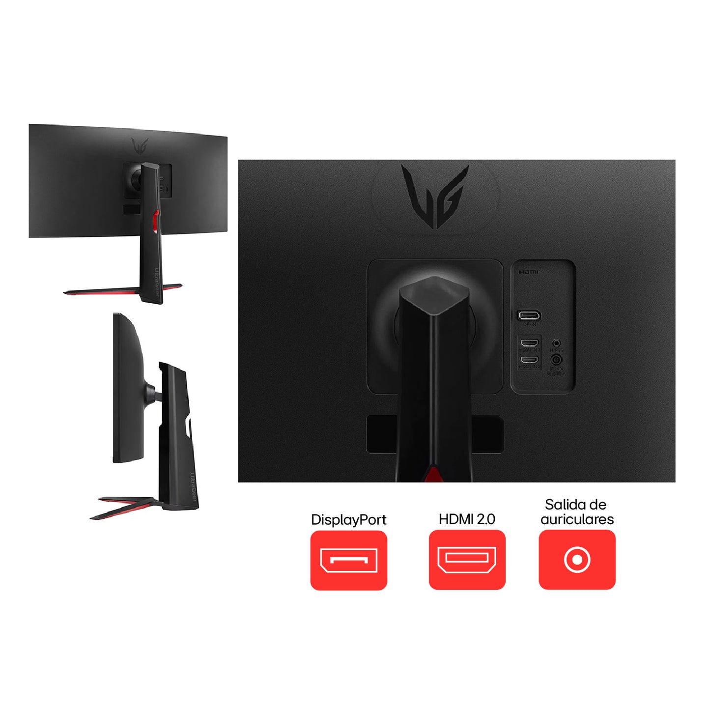 Monitor Gamer Curvo LG 34GP63A 34 AMD FreeSync QHD 160Hz 1ms