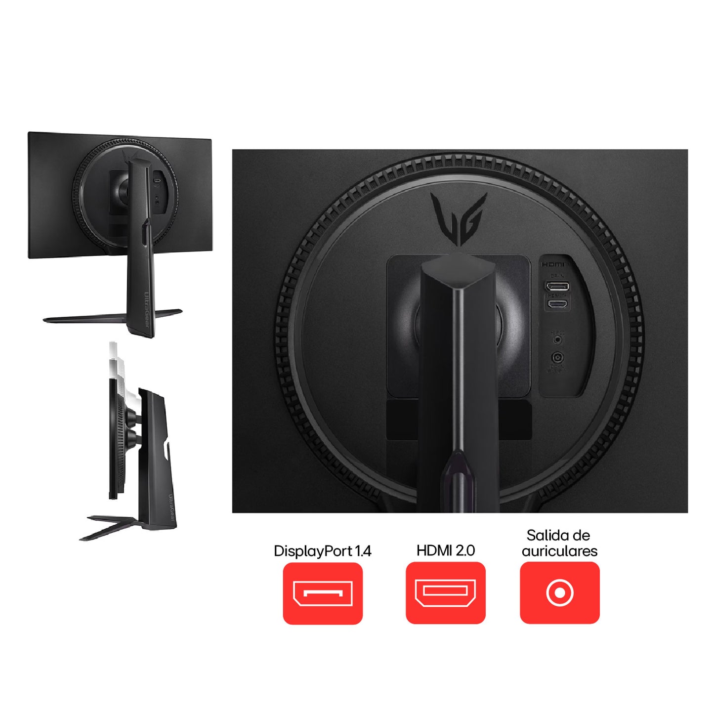 Monitor Gamer LG 24GS65F 24 FHD IPS 180Hz 1ms UltraGear