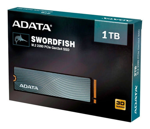 Disco Solido Ssd M2 Adata Swordfish 1tb M.2 Pcie Express