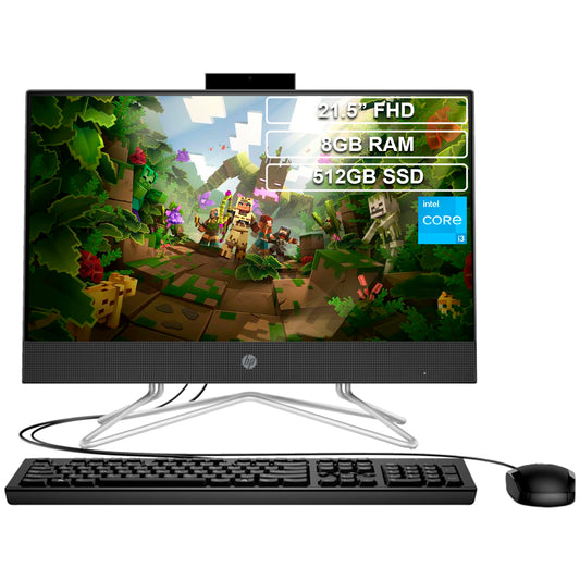Hp All-in-one 22-dd2017la Core I3 1215u 8 Gb 512 Gb 21,5