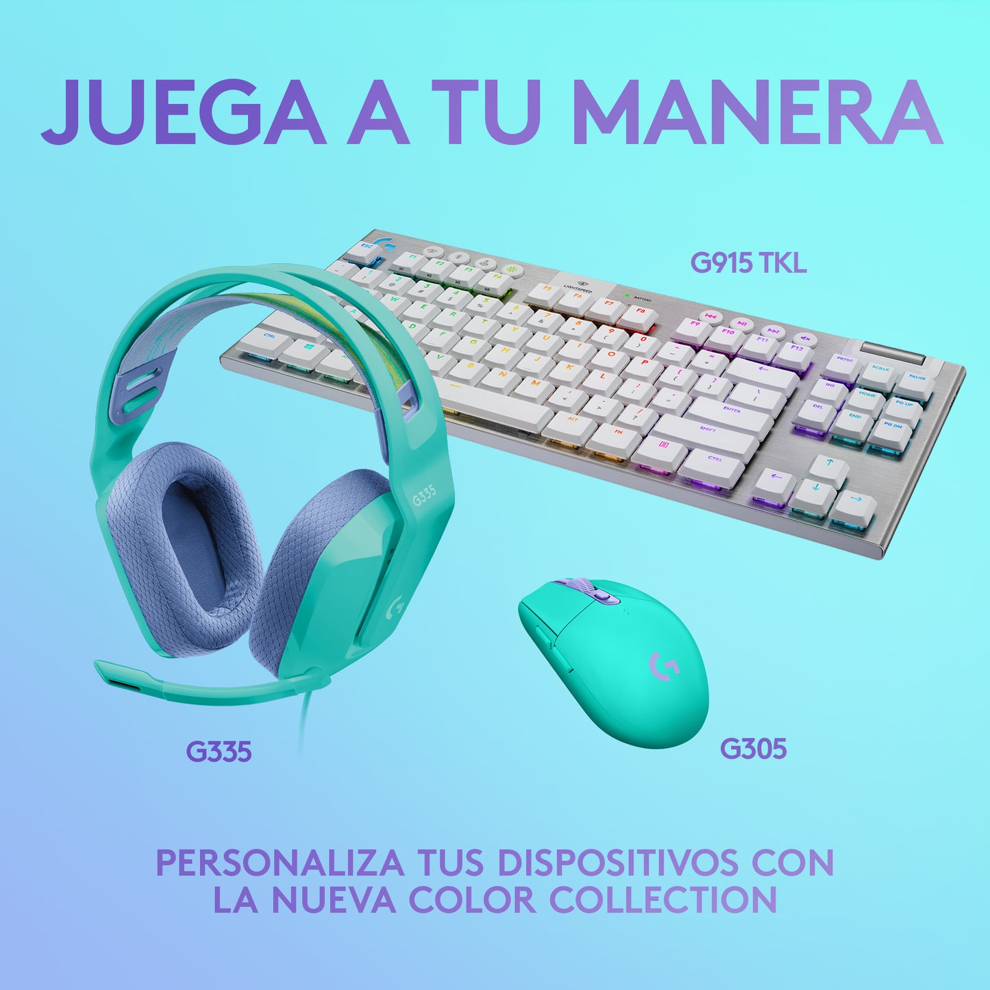 Mouse Gamer Inalambrico Logitech G305 Lightspeed Gamer Mint