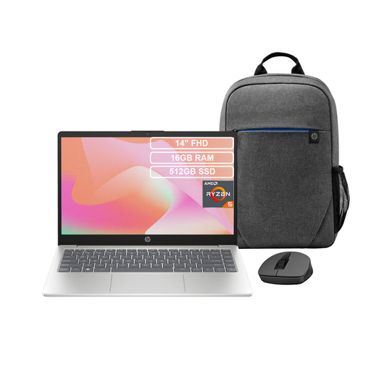 Portatil Hp 14 Em0009la Ryzen 5 7520u 16gb 512gb Fhd
