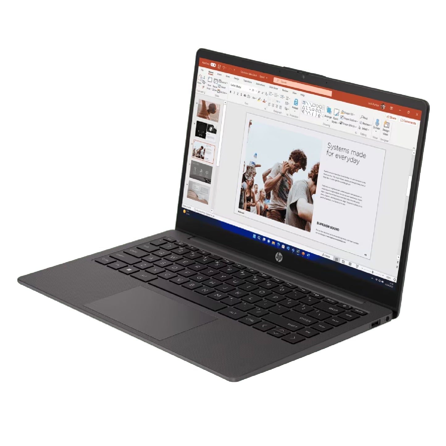 Portátil HP 245 G10 Ryzen 5 7530U 8GB 512GB HD 14
