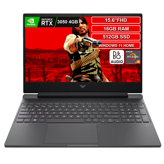 Portátil Gamer HP Victus Ryzen 5 5600H 16GB 512GB RTX3050