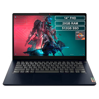 Portatil Lenovo Ryzen 7 5700u Ram 20gb Ssd 512gb Fhd Ideapad