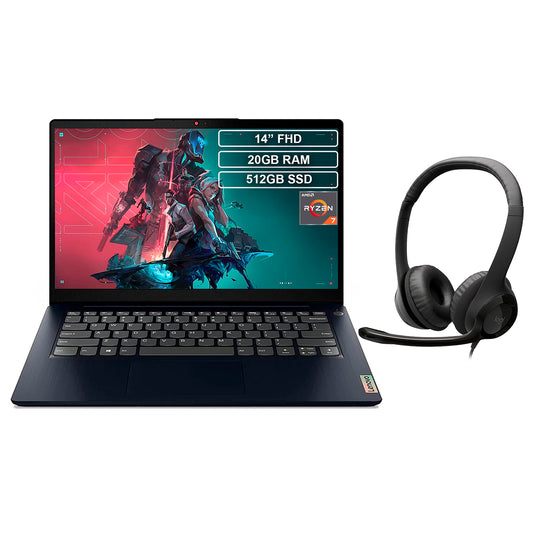 Portátil Lenovo Ryzen 7 5700u 20GB 512GB Ideapad + Obsequio