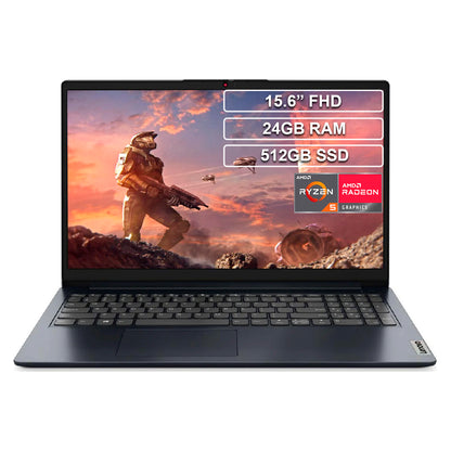 Portátil Lenovo 15ALC7 Ryzen 5 5500U 24GB 512GB FHD 15.6
