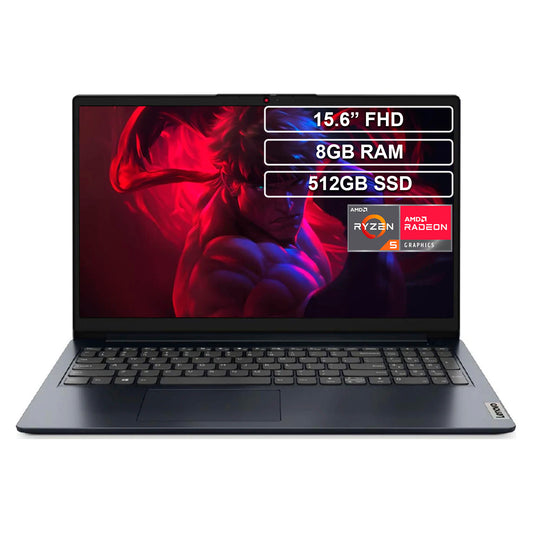 Portátil Lenovo 15ALC7 Ryzen 5 5500U 8GB 512GB FHD 15.6