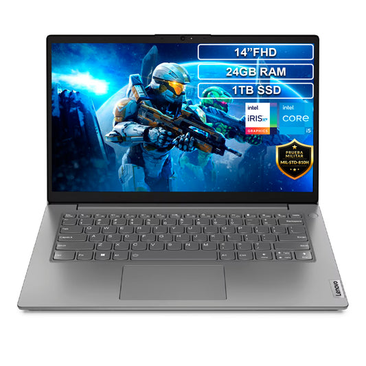 Portátil Lenovo V14 G3 Core i5 1235U 24GB 1TB FHD 14 Iris Xe