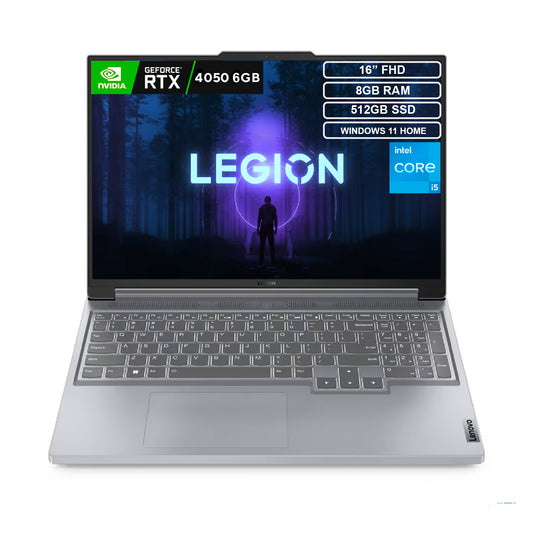 Portátil Gamer LENOVO Legion Core i5 12450H 8gb 512GB RTX 6G
