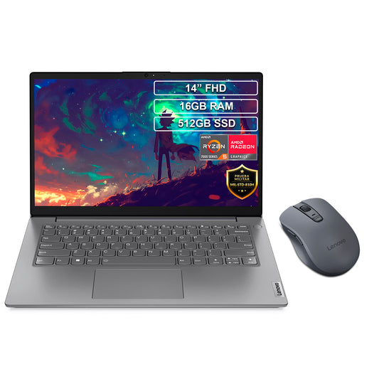 Portátil Lenovo V14 G4 Ryzen 5 7520U 16GB 512GB + Obsequio