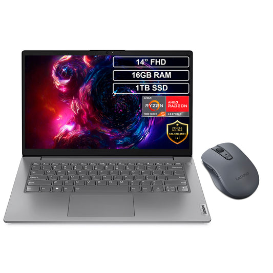Portátil Lenovo V14 G4 AMD Ryzen 5 7520U 16GB 1TB + Obsequio