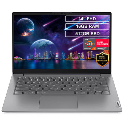 Portatil Lenovo V14 G4 Ryzen 7 7730U 16GB 512GB FHD 14