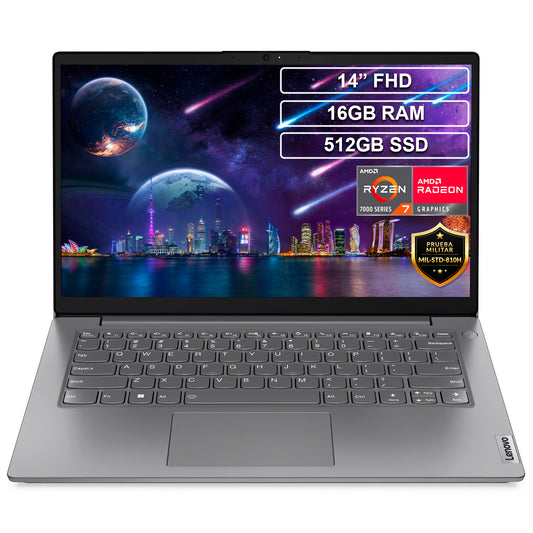 Portatil Lenovo V14 G4 Ryzen 7 7730U 16GB 512GB FHD 14