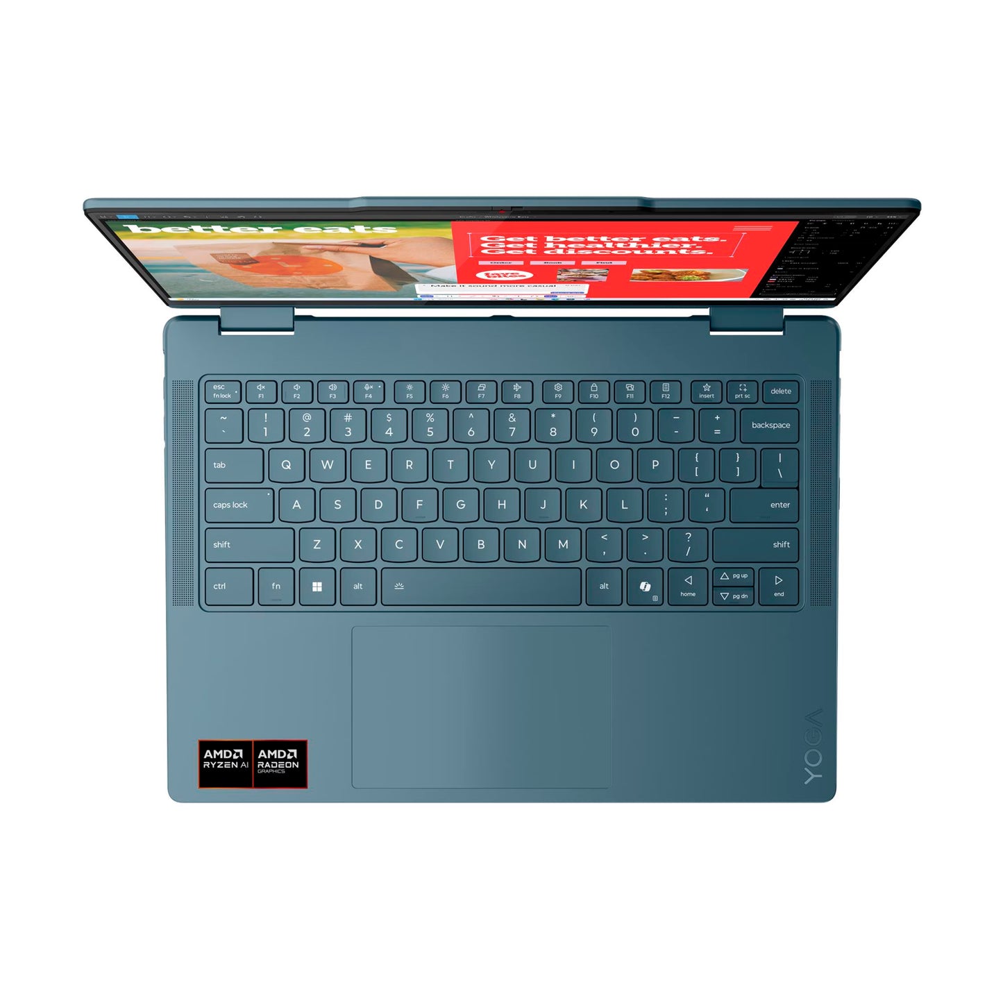 Portátil Lenovo Yoga 7 Ryzen AI 5 340 16GB 512GB OLED Touch