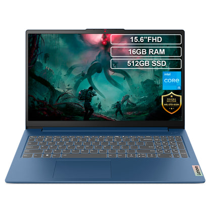 Portátil Lenovo Core i5 12450H 16GB 512GB FHD 15.6 Ideapad