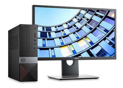Pc Dell Vostro Sff 3681 Core I3 1tb + 256gb 8gb 18,5 Linux