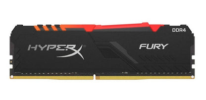 Memoria Ram Gamer 8gb Ddr4 3000 Hyperx Fury Rgb Pc Torre