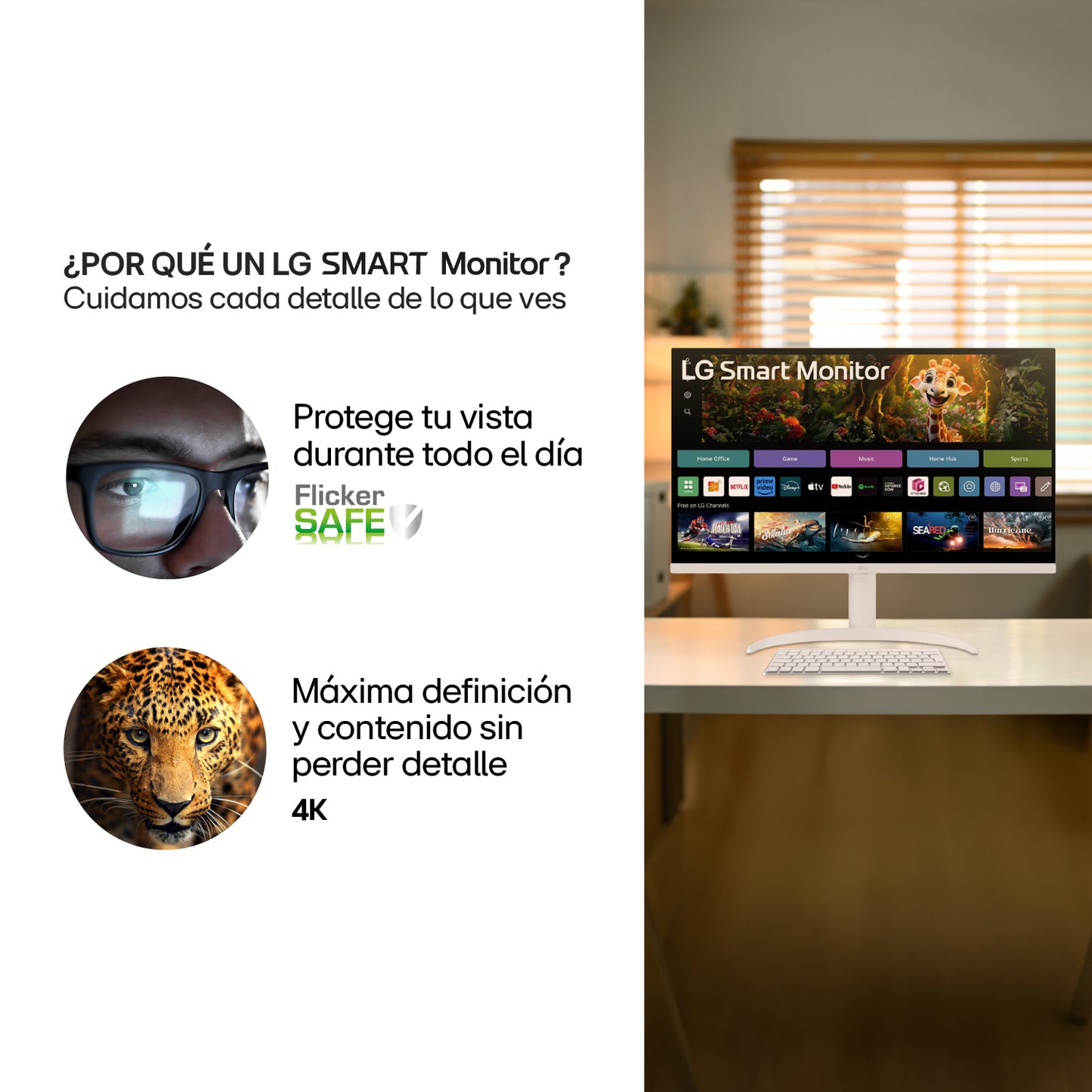 Monitor Smart LG 32SR75U 32” 4K UHD webOS USB Typo-C