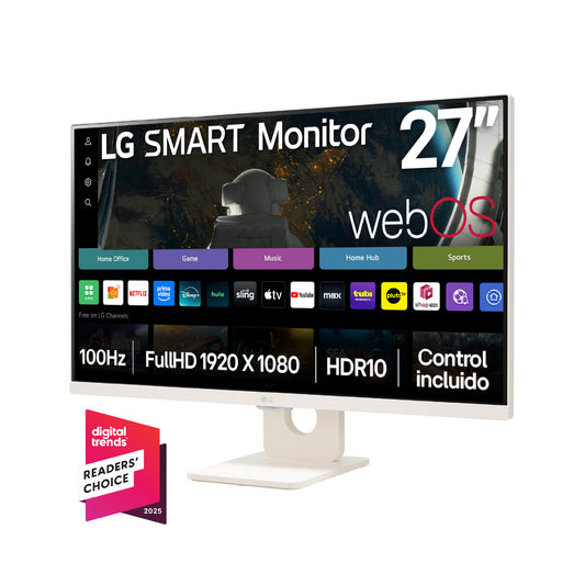 Monitor LG 27U511SA-W Smart 27 IPS Bluetooth WebOs