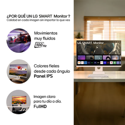 Monitor LG 27U511SA Smart 27 IPS Bluetooth WebOs