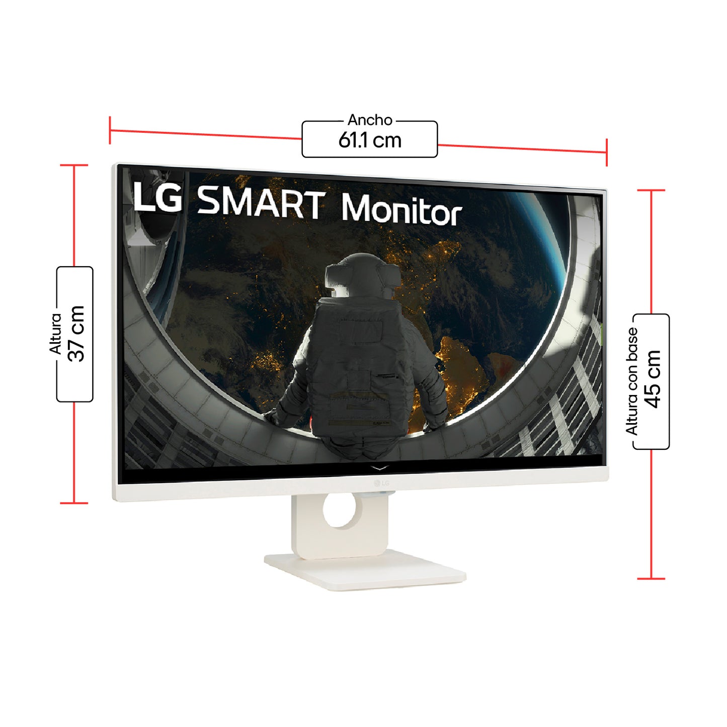 Monitor LG 27U511SA Smart 27 IPS Bluetooth WebOs