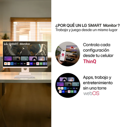 Monitor LG 27U511SA Smart 27 IPS Bluetooth WebOs