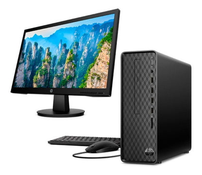 Computador Hp Slim Intel Pentium 8gb 1tb +240 Win10 +monitor