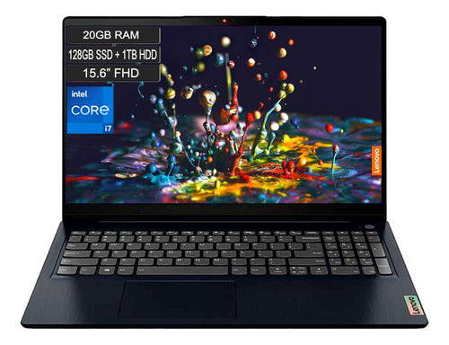 Portatil Lenovo Core I7 1165g7 20gb 128gb +1tb Nvidia Mx 2gb