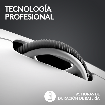 Mouse Logitech Gamer Inalámbrico Pro X SUPERLIGHT 2 Blanco