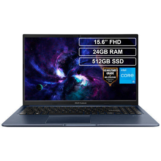 Portátil Asus X1502ZA Intel Core i5 12500H 24GB 512GB FHD 15