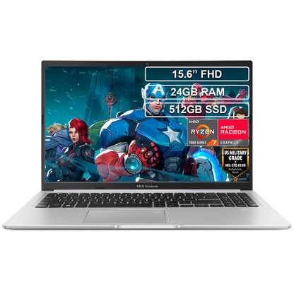 Portátil Asus M1502YA Ryzen 7 7730U 24GB 512GB VivoBook 15