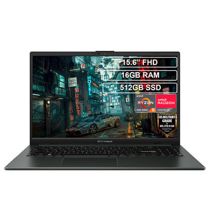 Portátil Asus E1504FA Ryzen 5 7520U 16GB 512GB FHD Vivobook