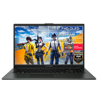 Portátil Asus E1504FA Ryzen 5 7520U 16GB 512GB Oled VivoBook