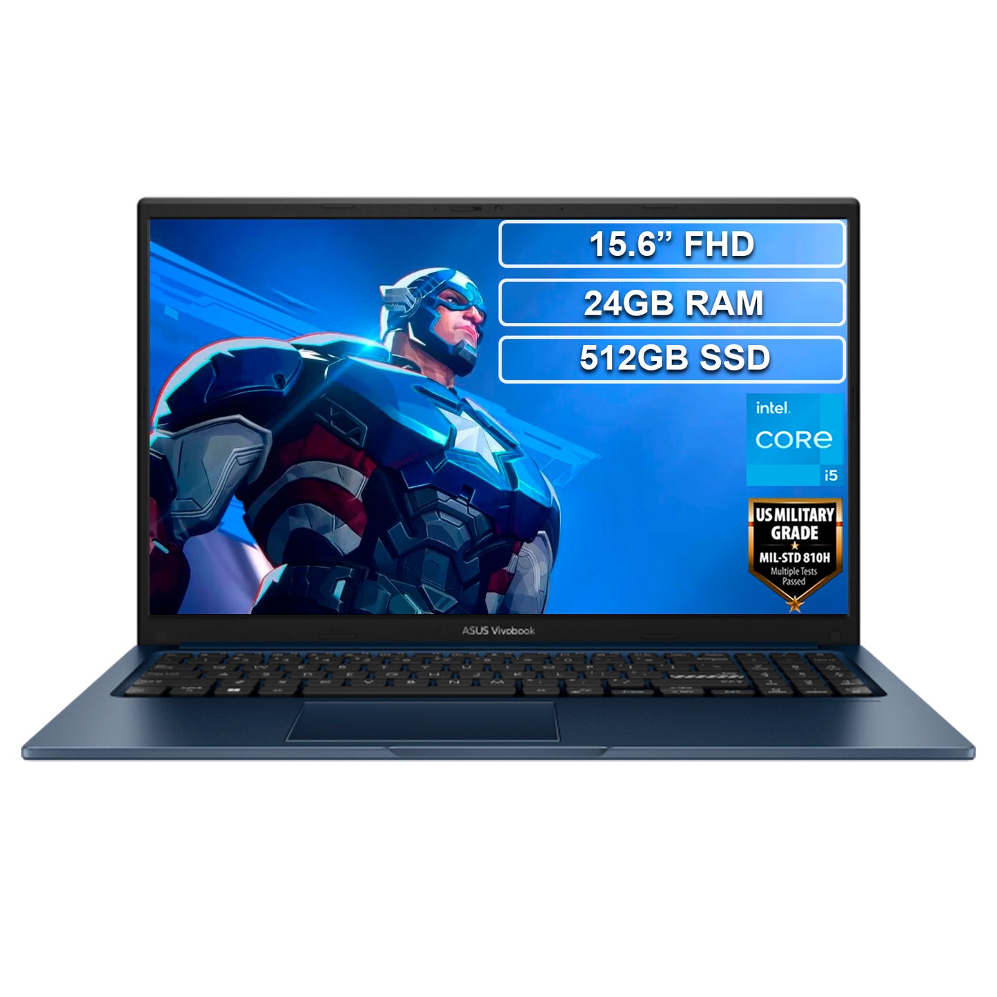 Portátil Asus X1504ZA Core I5 1235U 24GB 512GB Vivobook 15