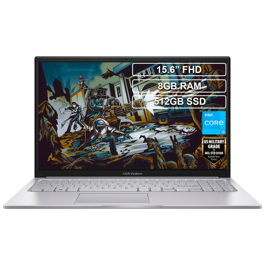 Portátil Asus X1504ZA Core i3 1215U 8GB 512GB FHD 15.6