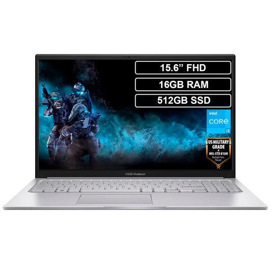 Portátil Asus X1504ZA Core i3 1215U 16GB 512GB FHD 15.6