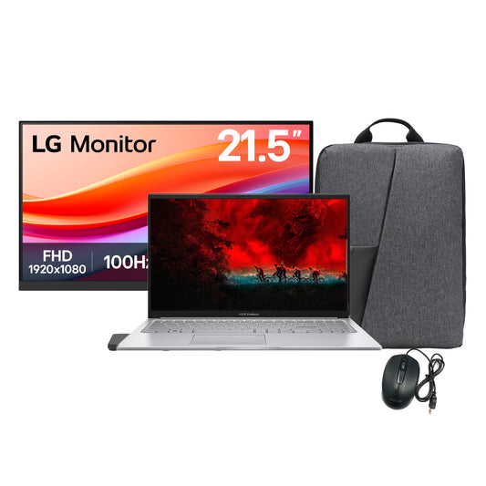Portatil Asus X1504VA Core i3 1315U 8GB 1TB - Monitor LG 22