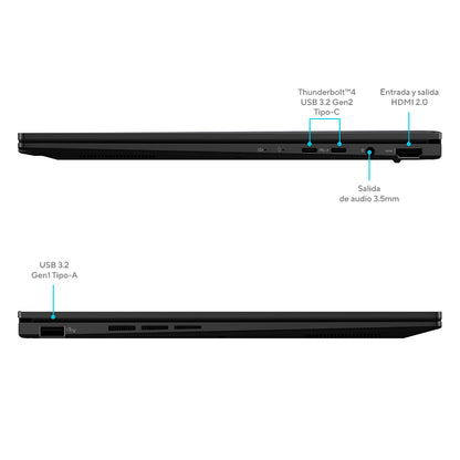 Portátil Asus Zenbook UM3406 Ryzen 7 8840HS 16GB 1TB OLED 14
