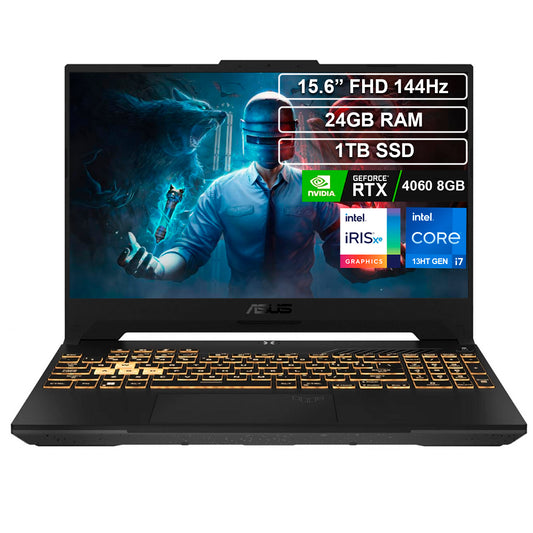 Portátil Gamer Asus Tuf F15 Core i7 13620H 24GB 1TB RTX4060