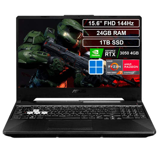 Portátil Gamer Asus Tuf Ryzen 7 7435HS 24GB 1TB RTX3050
