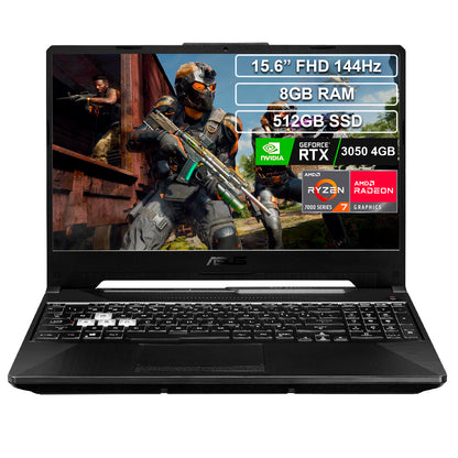 Portátil Gamer Asus Tuf A15 Ryzen 7 7435HS 8GB 512GB RTX3050