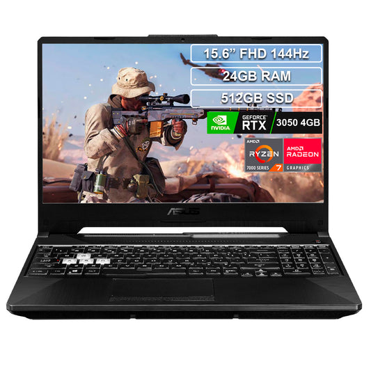 Portátil Gamer Asus Tuf Ryzen 7 7435HS 24GB 512GB RTX3050