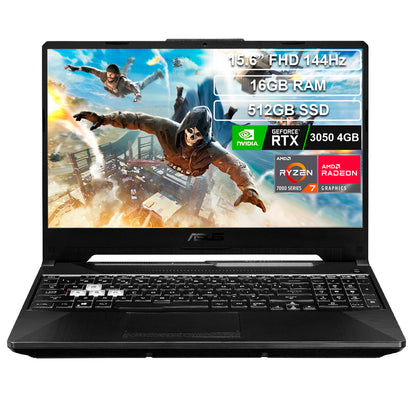 Portátil Gamer Asus Tuf A15 Ryzen 7 7435HS 16GB 512GB RTX