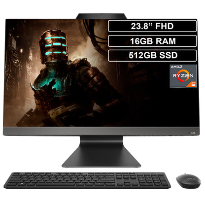 Todo en uno Aio Asus M3402 Ryzen 5 7520U 16gb 512GB 24 IPS