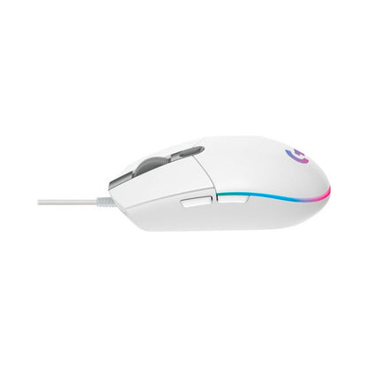 Mouse De Juego Logitech G Series Lightsync G203 Blanco
